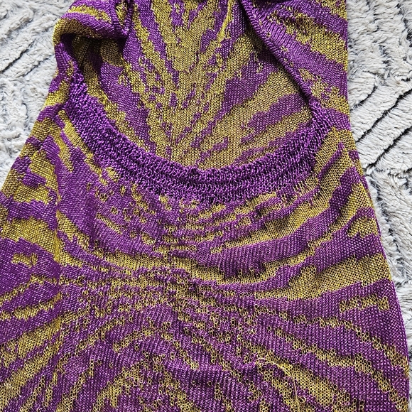 Dress Leila Crochet Maxi Dress - Purple/combo - Picture 10 of 10